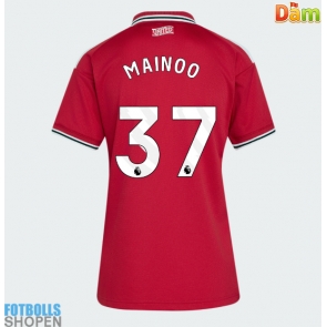Billiga Manchester United Kobbie Mainoo #37 Hemmatröja Dam 2026-27 Kortärmad